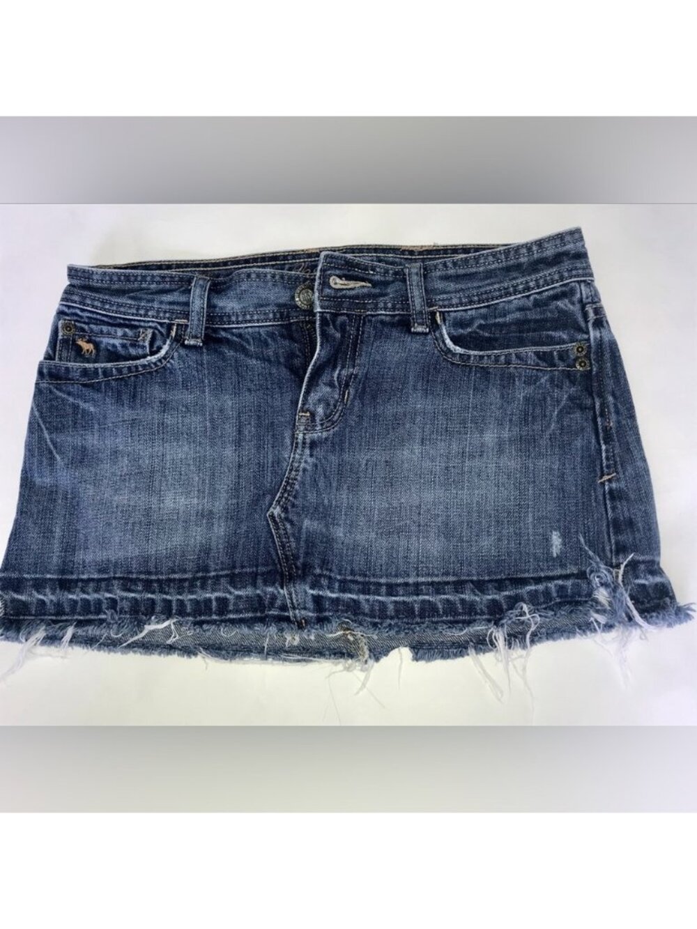 Denim Mini Skirt
